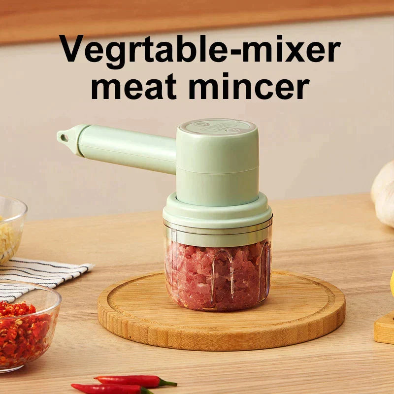 3 in 1 Wireless Handheld Mini Mixer & Chopper